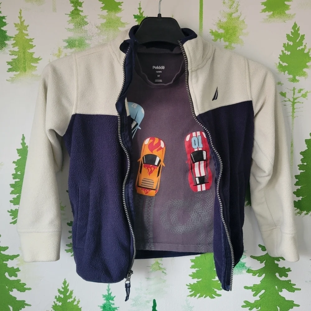 Nautica Boys Jacket With Tee.